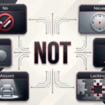 synonyms for not
