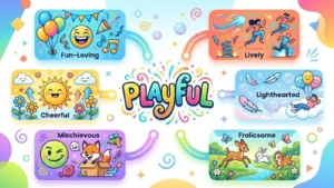 synonyms for playful
