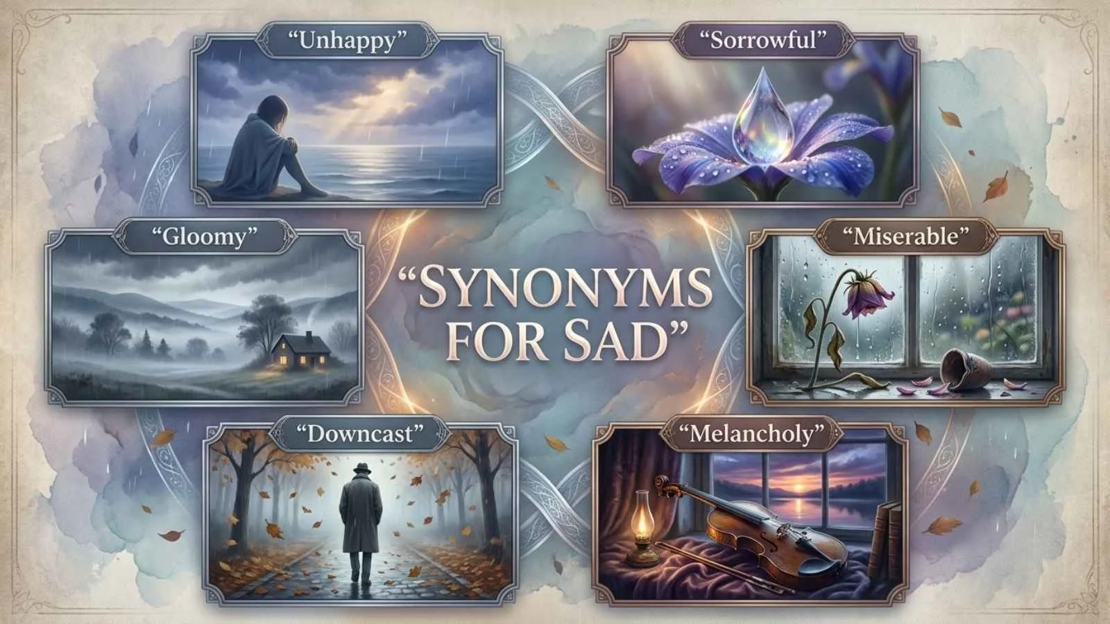 synonyms for sad