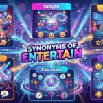 synonyms of entertain