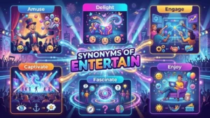 synonyms of entertain