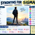 synonyms of sigma