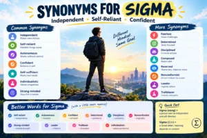 synonyms of sigma
