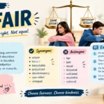Synonyms for Unfair