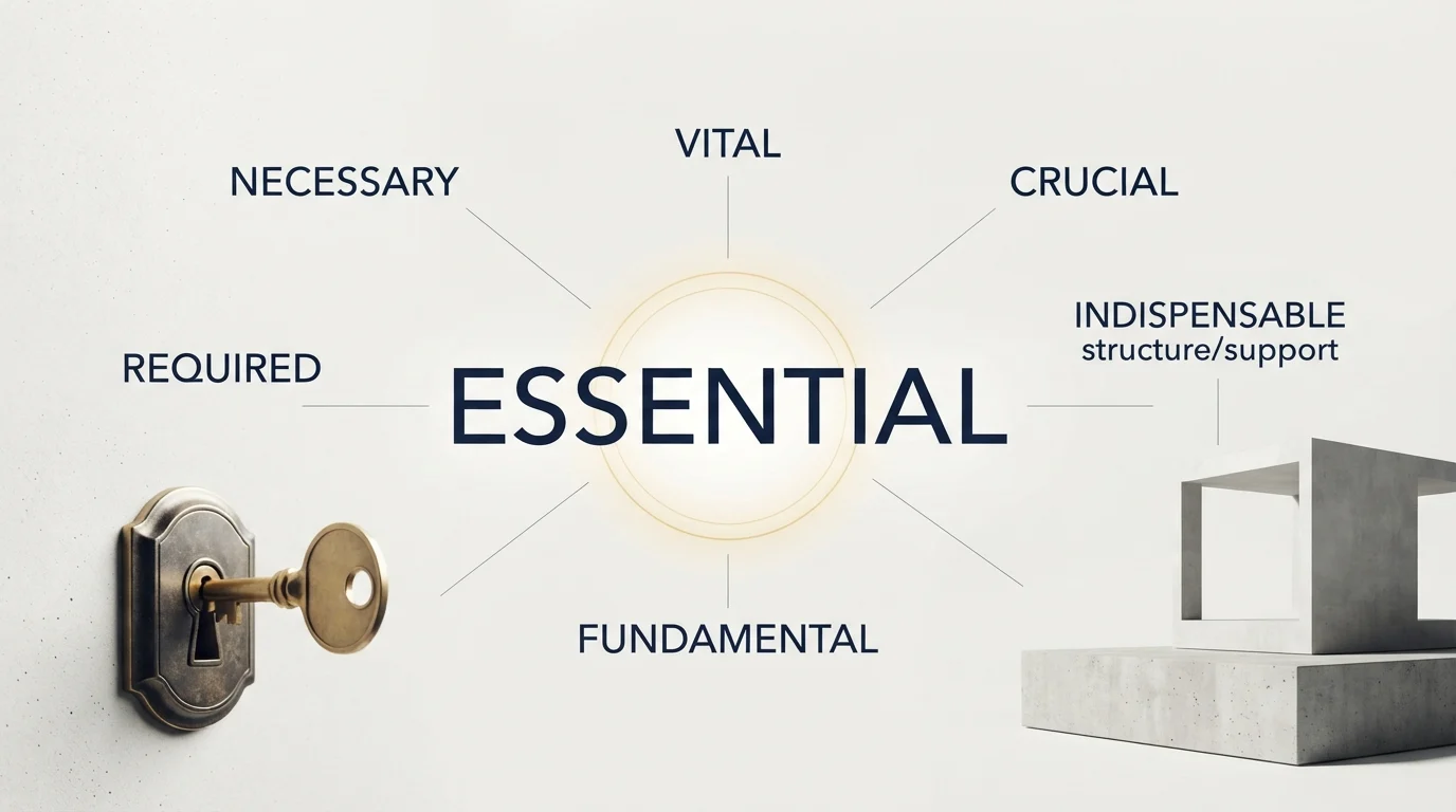 Synonyms for Essential