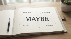 Synonyms for Maybe