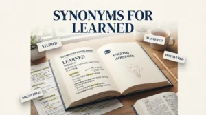 Synonyms for Learned