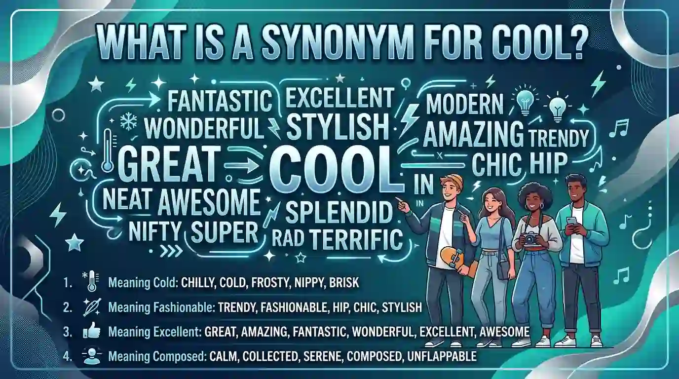 what is a synonym for cool