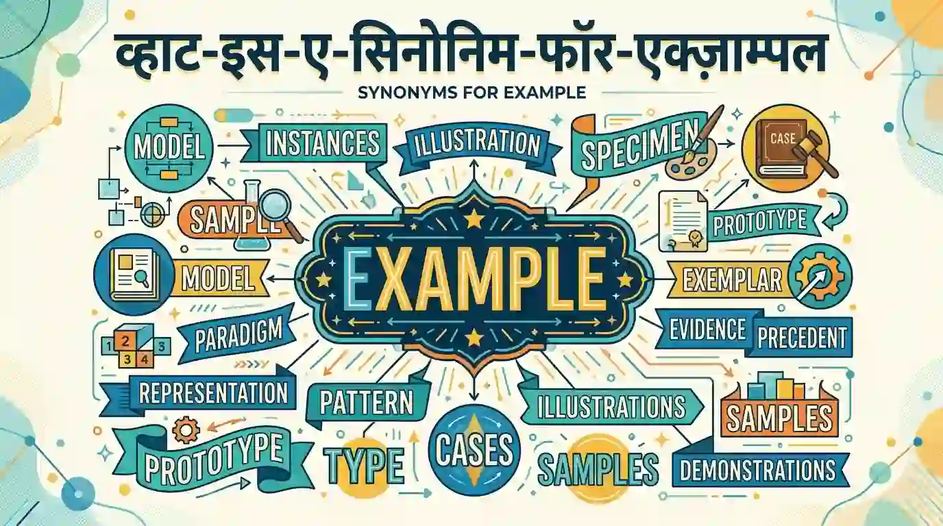 what is a synonym for example